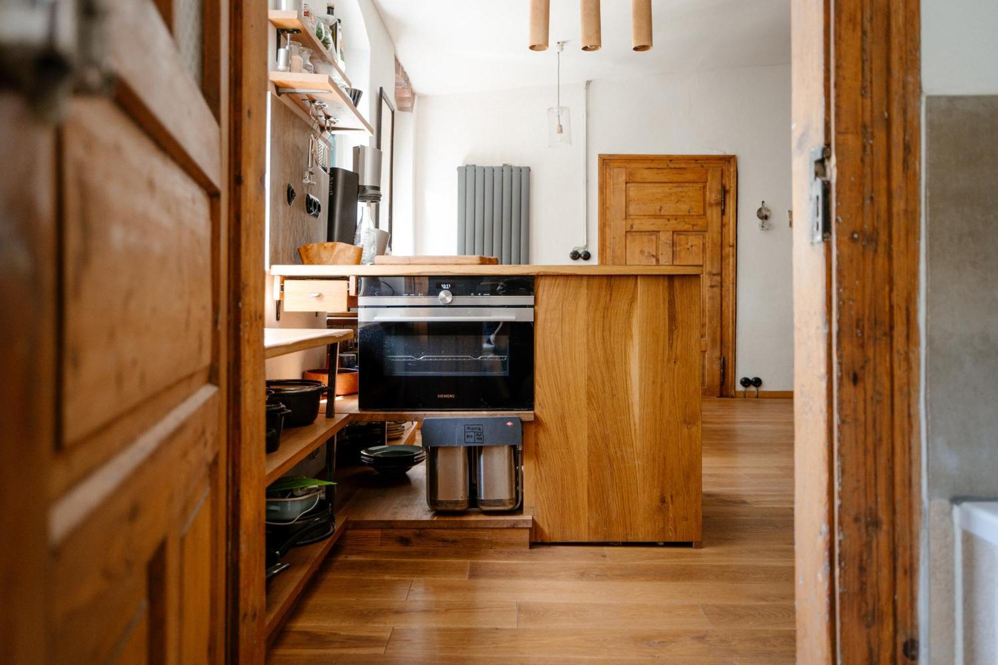 The Upholstery Tinyhouse Deluxe Eco Chalet Kreativ Citynah Chemnitz Exteriör bild