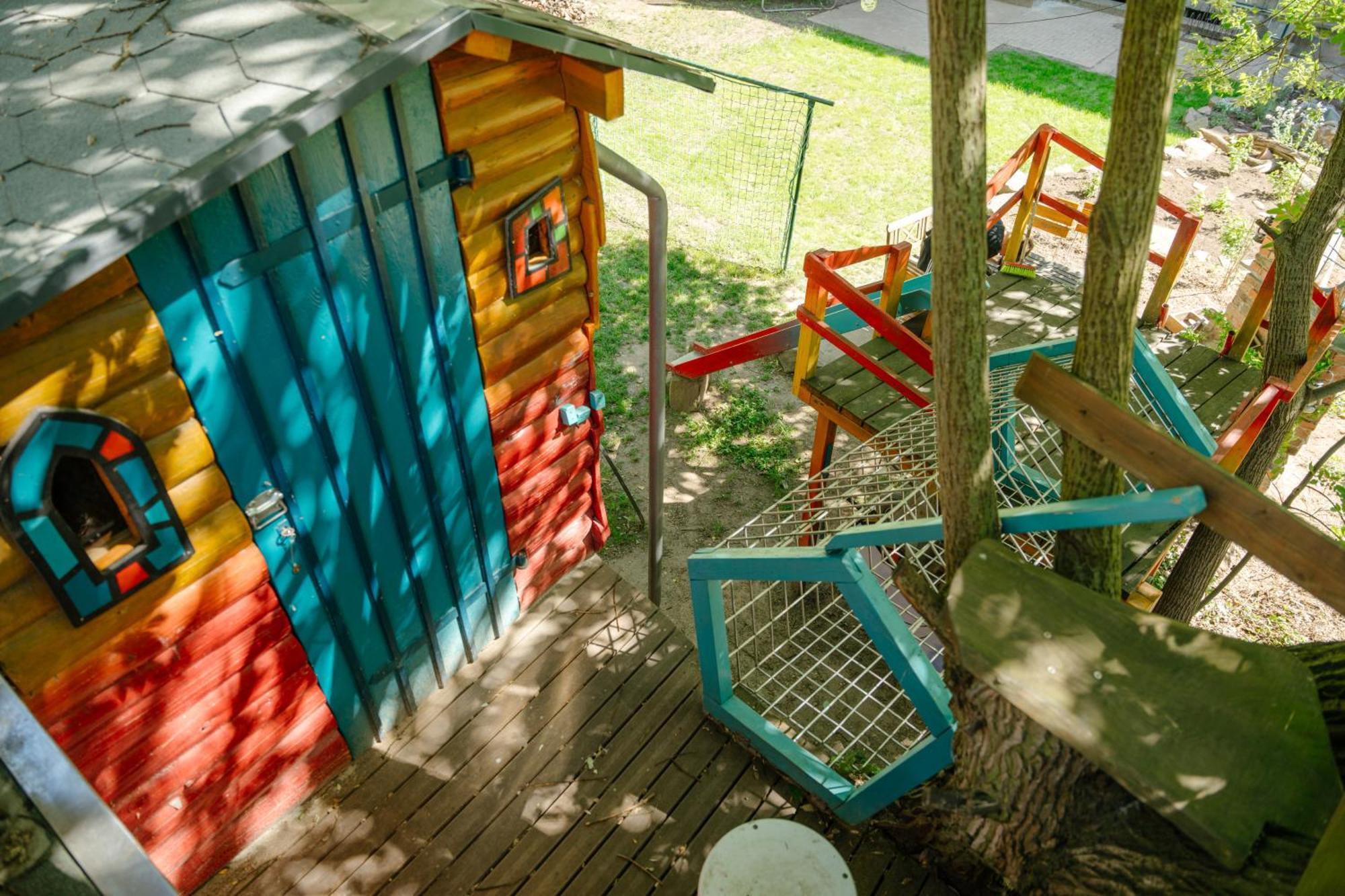 The Upholstery Tinyhouse Deluxe Eco Chalet Kreativ Citynah Chemnitz Exteriör bild